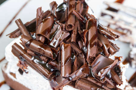 chocolate cakeの写真素材