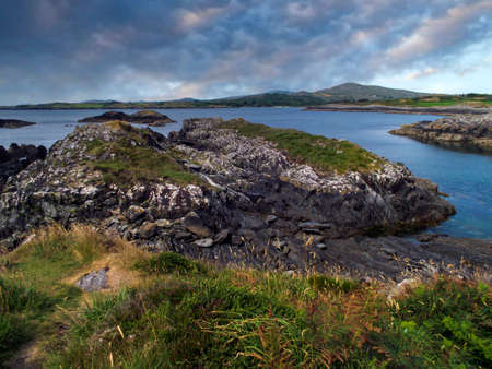 Beautiful vista of Atlantic coast in West Cork, Ireland