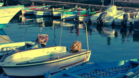 boats at sea