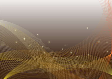 vector , illustration Wave background design のイラスト素材