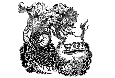 East Dragonのイラスト素材