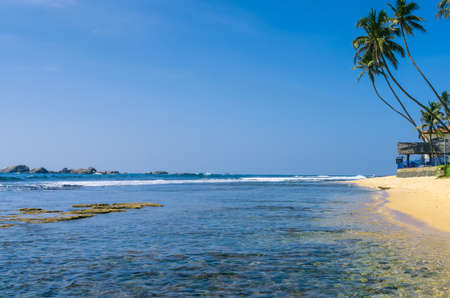 Tropical beach in Sri Lanka