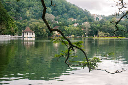 Temple of the Tooth, Kandy, Sri Lankaの写真素材