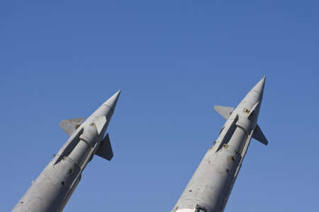 S-125 surface-to-air missile system, museum of military equipmentのeditorial素材