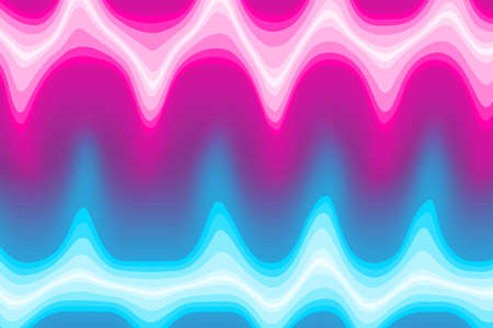Abstract Wavy Background Vector Illustration