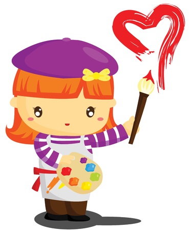 Artistのイラスト素材