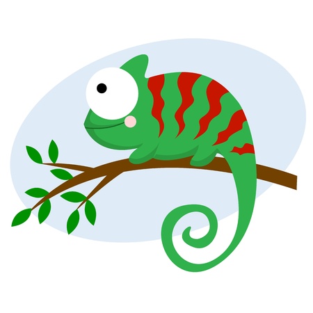Chameleonのイラスト素材