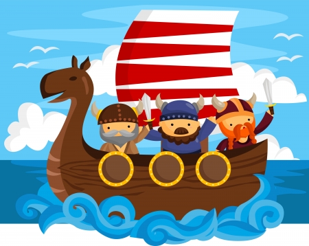 Vikingのイラスト素材