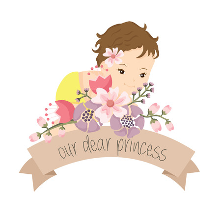 Baby Girl Classicのイラスト素材