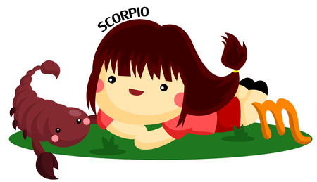 Scorpio Horoscopeのイラスト素材
