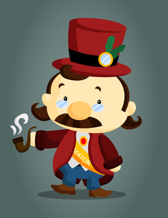 Cute Mayorのイラスト素材