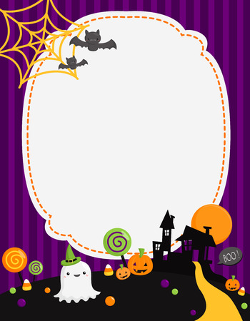 Halloween Cardのイラスト素材
