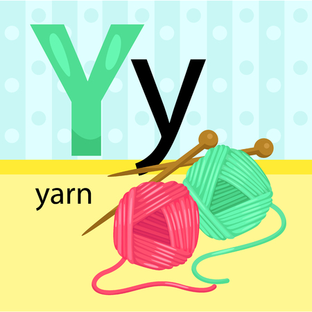 Y for Yarnのイラスト素材