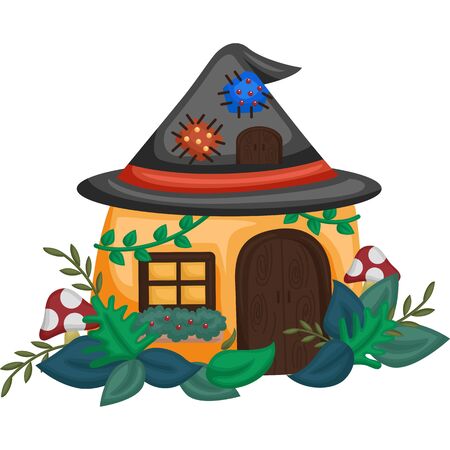 Halloween houseのイラスト素材