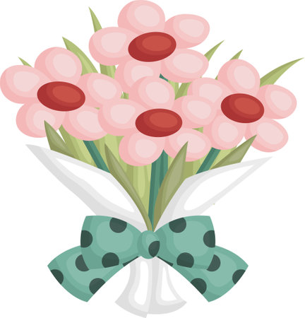a vector of a flowerのイラスト素材