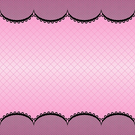 White lace pattern background may be used as invitation cardのイラスト素材