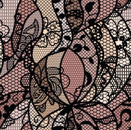 Black Lace Vector Design Black Lace Vector Design