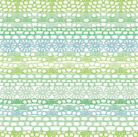Lace seamless crochet pattern. のイラスト素材