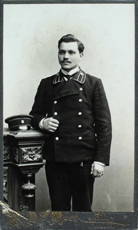 Nostalgic picture. Circa1910. Russian Empire, beginning of 20th century.