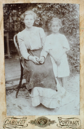 Nostalgic picture. Circa1915. Russian Empire, beginning of 20th century.のeditorial素材