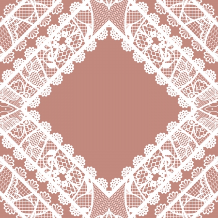 Lacy vintage background  Vector illustration のイラスト素材