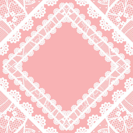 Lacy vintage background  Vector illustration のイラスト素材