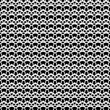 Lace white seamless mesh pattern  Vector illustration のイラスト素材