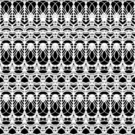 Lace white seamless mesh pattern  Vector illustration のイラスト素材