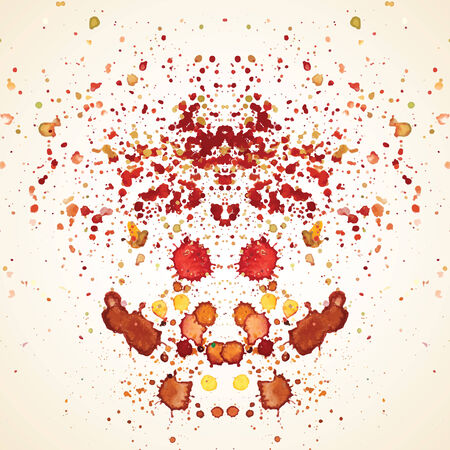 Watercolor abstract background.のイラスト素材