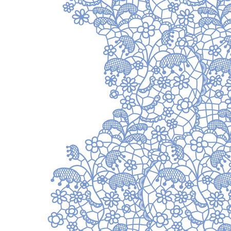 Lacy wedding invitation card. のイラスト素材