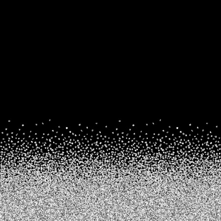 Glitter silver seamless texture. Trendy modern illustration.のイラスト素材