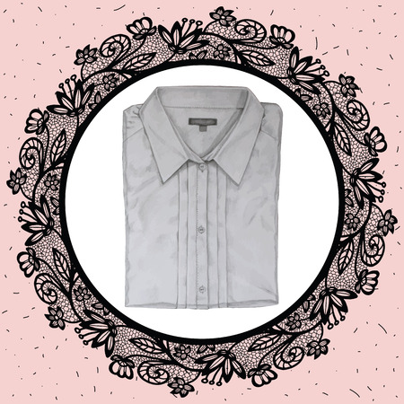 Shirt. Pencil hand drawn drawing. Vector illustration. Best for online shops and booklets.のイラスト素材