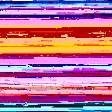 Glitch effect background. Raster abstract background. best for party flayers.の写真素材