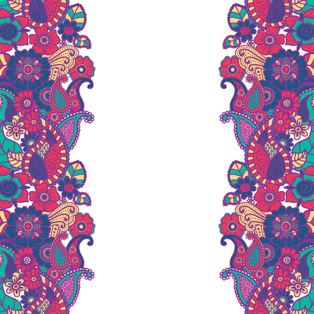 Mehndi vertical backrtound.の写真素材