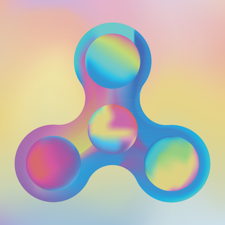 Fidget spinner vectorのイラスト素材