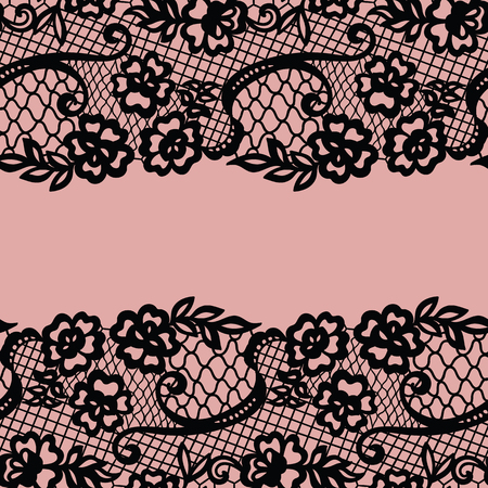 Lace borderのイラスト素材