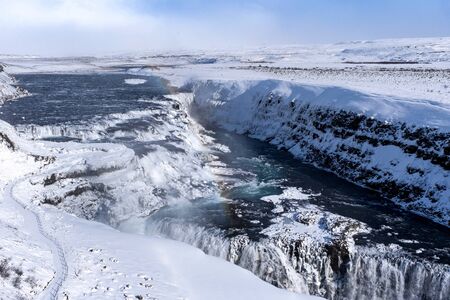 Rising Frozen Rainbowの写真素材
