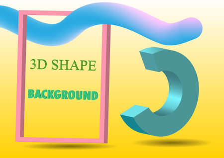 3D abstract back ground