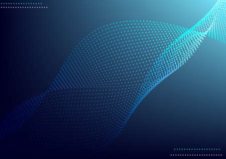 Under water design wavy backgroundのイラスト素材