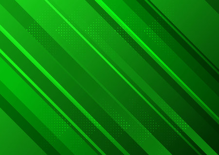 Green geometric shape gradient backgroundのイラスト素材