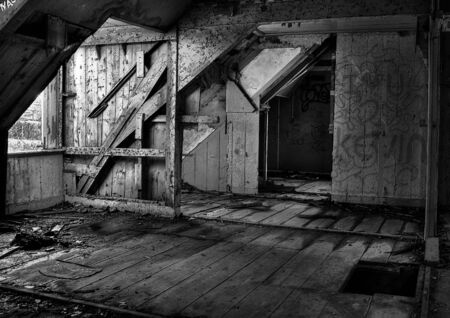 black and white urbanの写真素材