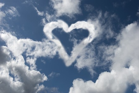 love is in the airの写真素材