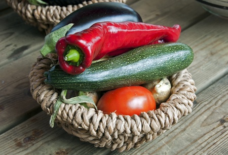 red and green vegetabels as diet foodの写真素材