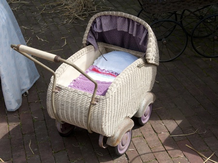 old pramの写真素材