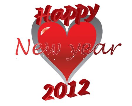 happy new yearのイラスト素材