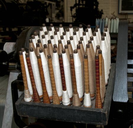 different cottons for a old typ of loom