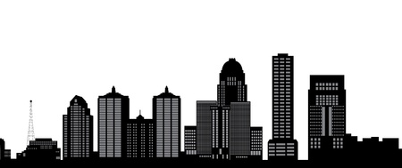 louisville skylineのイラスト素材