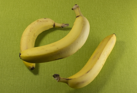 thee dimensional flying banana photoの写真素材