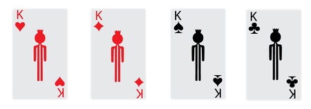 four kingsのイラスト素材