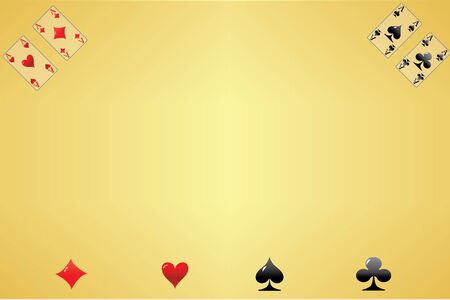 poker background tableのイラスト素材